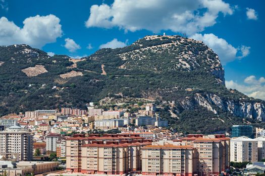 View of Gibraltar from the Sea