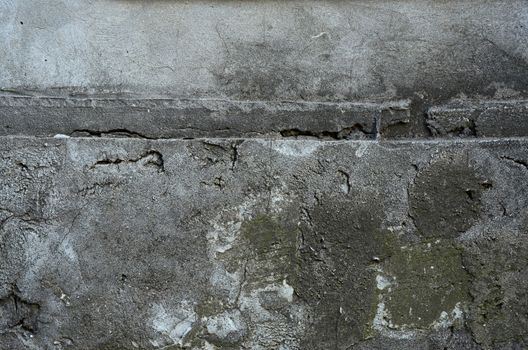 texture of gray cracked cement, element for the designer, full frame. Grey stone background. Dirty cracked wall texture