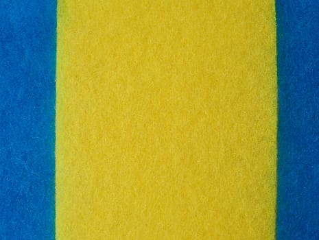 texture of a kitchen sponge with fibers, full frame, macro