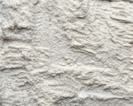 white wheat flour texture, macro