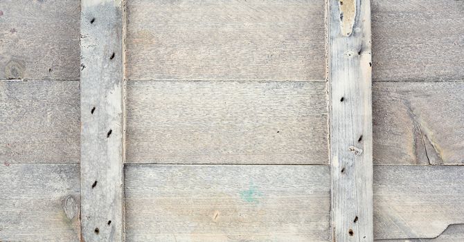 wood texture from boards with shabby white paint, close up
