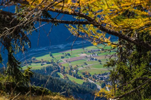 col of lien,valais,swiss