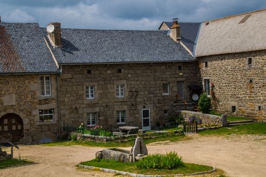 field of the wild in high Loire in Auvergne