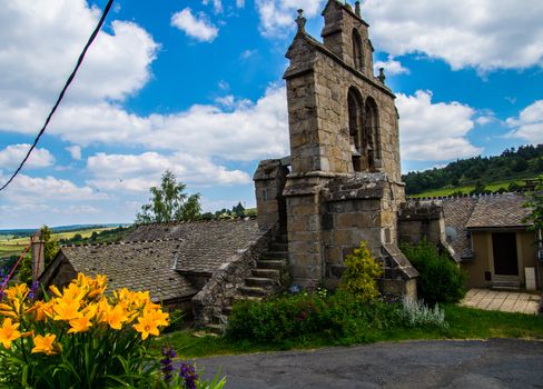 massif of the daisy in lozere