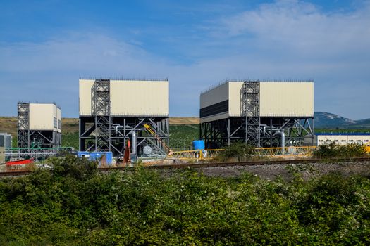 Thermal Power Plant. New power station.