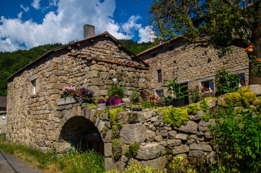 massif of the daisy in lozere