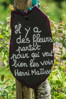 artist's phrase in margueride