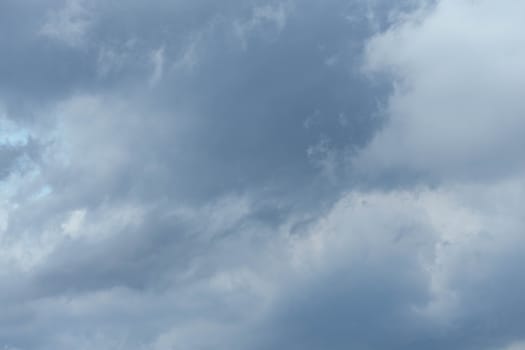 Cloudy stormy in the rainy season
