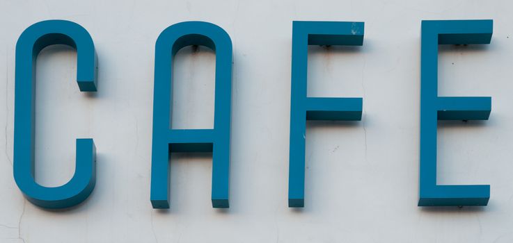 Art Deco Cafe Sign