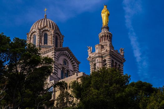 notre dame de la garde,marseille,bouche du rhone,france