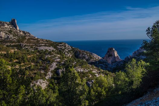 calanque de morgiou,marseille,boiuche du rhone,france