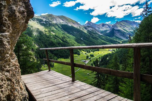 ceillac queyras in hautes alpes in france