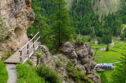 ceillac queyras in hautes alpes in france