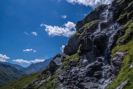 dam in the Swiss Alps