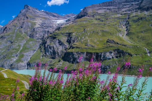 dam in the Swiss Alps