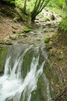 waterfall of dioca,isere,france