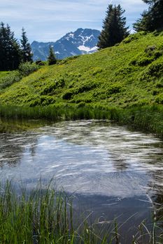 mountainous of belledone,isere,france