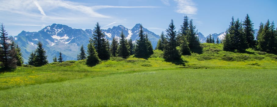 mountainous of belledone,isere,france