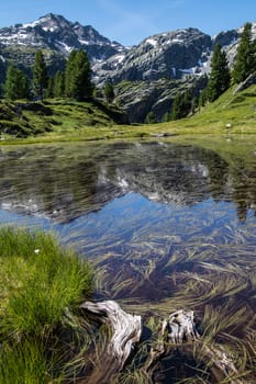 lake of thuilette,la thuile,val d'aoste,italy