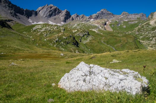 lake verney,petit saint bernard,val d'aoste,italy