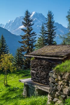 les granges,vallorcine,haute savoie,france