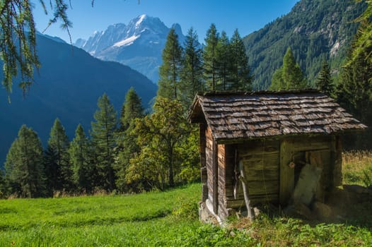 les granges,vallorcine,haute savoie,france