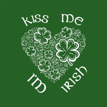 Digitally generated St patricks day greeting vector