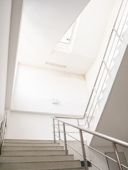 emergency exit ,   Staircase in modern modern building