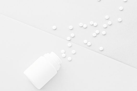 Medical pills and drugs, medicine for health care and clinical therapy