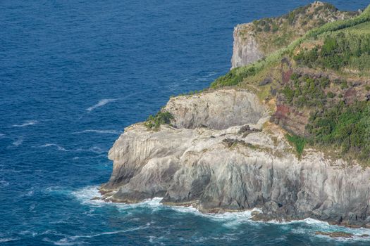 Walk on the Azores archipelago. Discovery of the island of Sao Miguel, Azores. Portugal