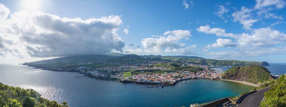 Walk on the Azores archipelago. Discovery of the island of Faial, Azores. Portugal , Azores. Portugal, horta.