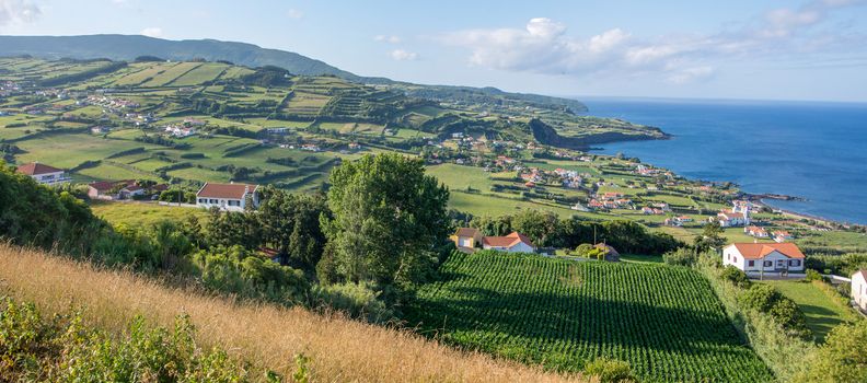 Walk on the Azores archipelago. Discovery of the island of Faial, Azores. Portugal , Azores. Portugal, horta.