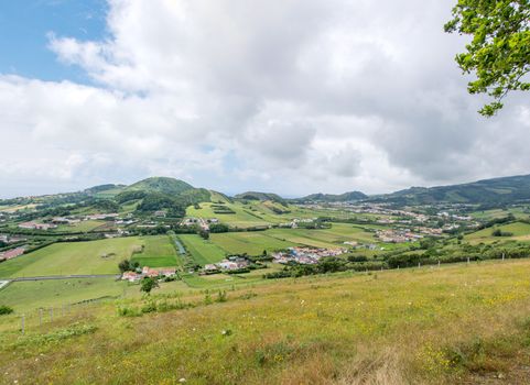 Walk on the Azores archipelago. Discovery of the island of Faial, Azores. Portugal , Azores. Portugal, horta.