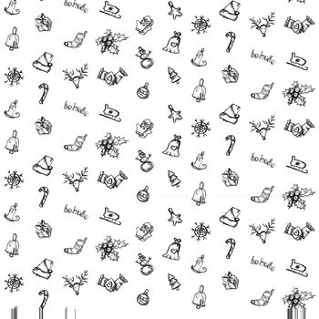 Merry Christmas seamless pattern. Happy new year ornament. Winter holiday background. Vector