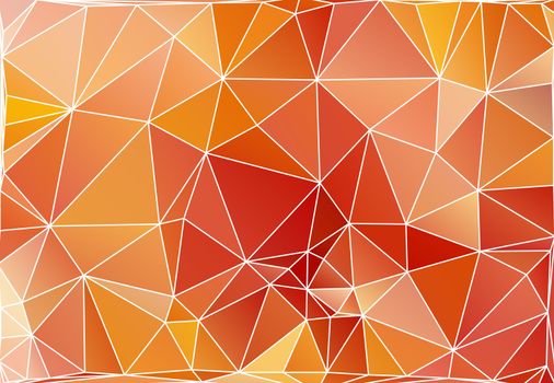 Abstract triangle polygonal background in vector, eps