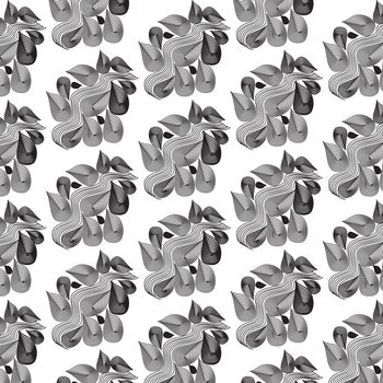 Vector abstract background in eps, black pattern