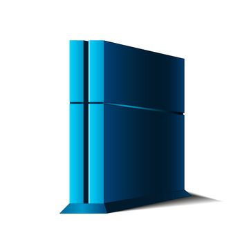Game console for gamers and games, computer case, system unit