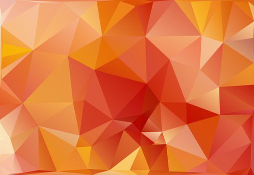 Abstract triangle polygonal background in vector, eps