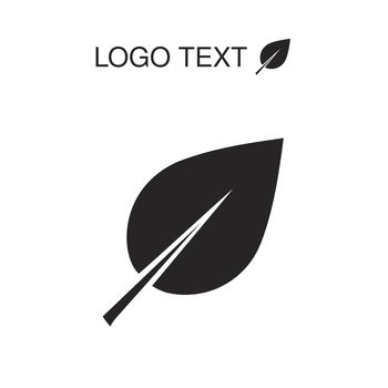 Vector ecology logo or icon in eps, nature logotype