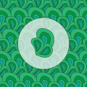 Vector background wallpaper, squama pattern in eps