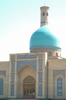 External review of restored architecture of ancient buildings in Tashkent, Uzbekistan