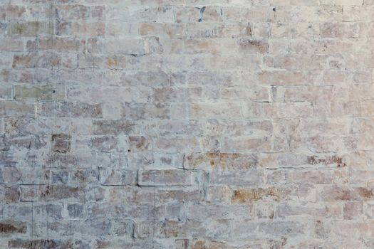 whitewash brick wall horizontal texture flat background