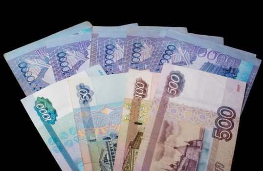 Tenge, Kazakhstan and the Russian ruble. Exchange rate. Bank, world economy, crisis, Finance. Dollar rate. Banknotes of different countries. Eurasian economic Union