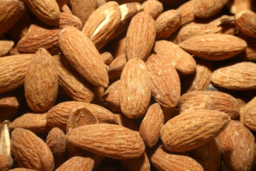 almond nuts food,baked salted close up