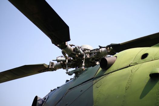 helicopter are shown to public as part during celebration