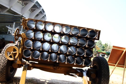 Missile weapon are shown to public as part during celebration