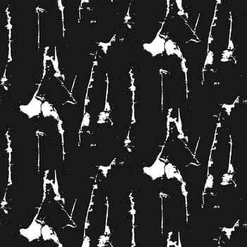 Grunge seamless texture pattern for print, fabric, wallpapers, clothes. Retro ornament by brush. Vector
