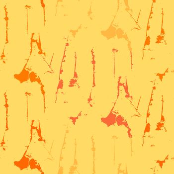 Grunge seamless texture pattern for print, fabric, wallpapers, clothes. Retro ornament by brush. Vector