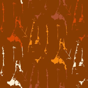 Grunge seamless texture pattern for print, fabric, wallpapers, clothes. Retro ornament by brush. Vector