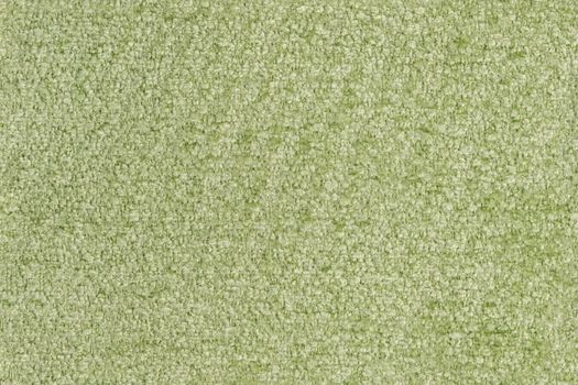 Seamless rectangular texture or background of woven light-green polyester furniture upholstery or doormat